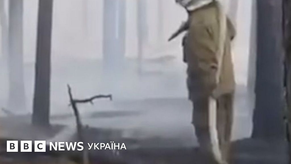 Фото до матеріалу: Ліси навколо Чорнобиля зазнали пожежі