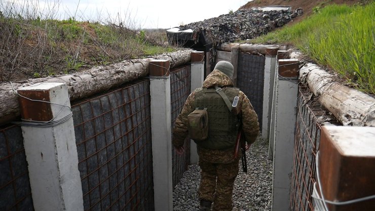 Фото до матеріалу: ОК «Захід» зміцнює оборону на кордоні з Придністров'ям: перевірка генералом Шведюком