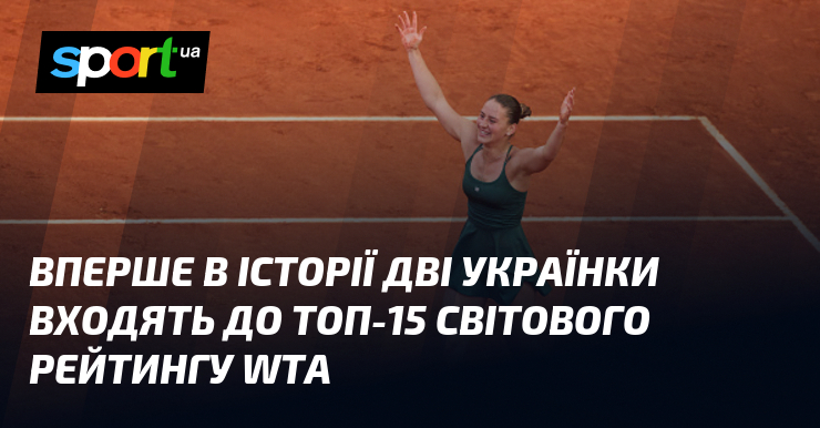 Фото до матеріалу: Дві українки вперше разом у топ-15 рейтингу WTA: Світоліна на 10-му, Костюк на 15-му