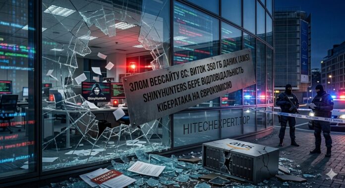 Фото до матеріалу: Витік 350 ГБ даних ЄС: хакери зламали хмару Amazon AWS