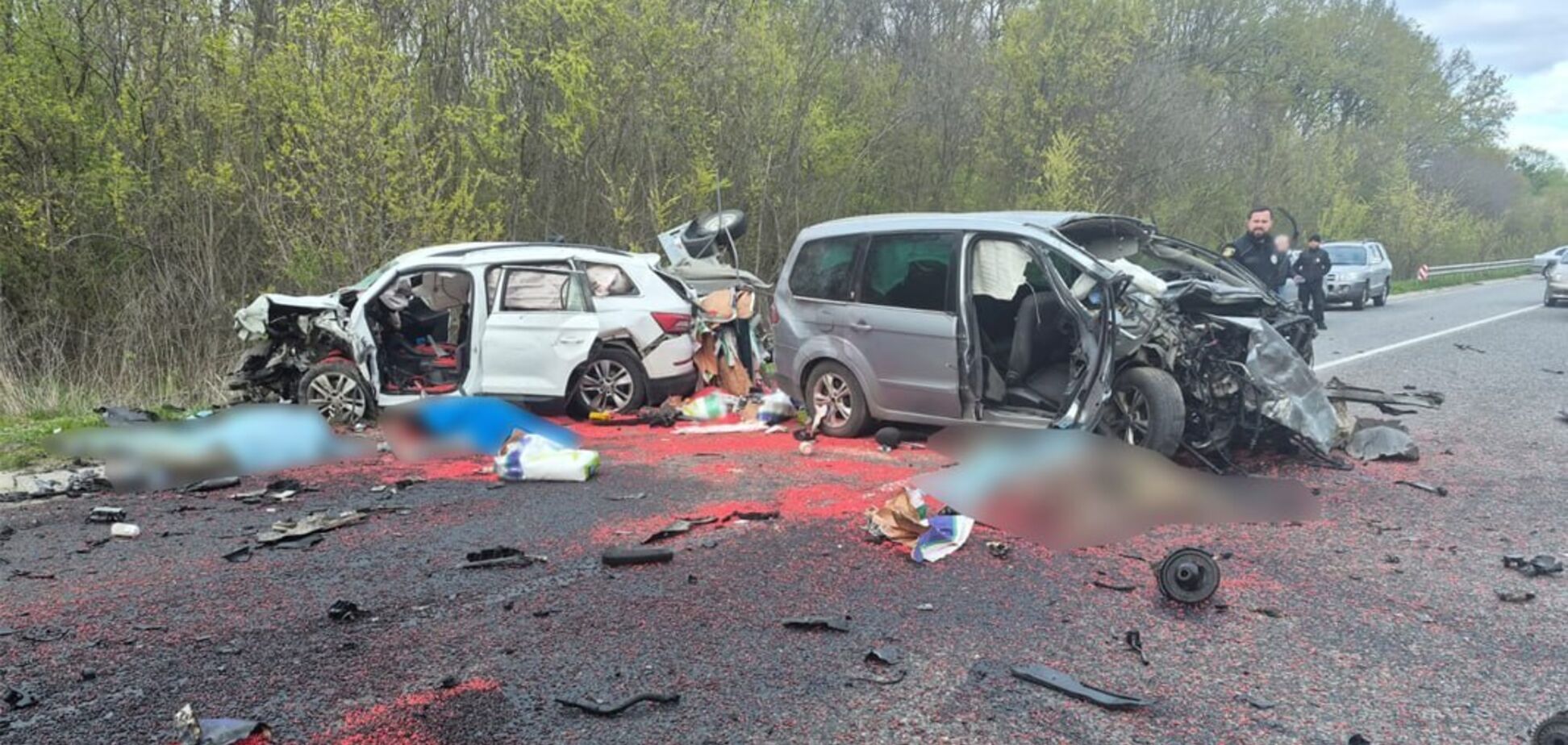 Фото до матеріалу: Трагедія на Уманській трасі: загинули двоє працівників ТЦК та цивільний