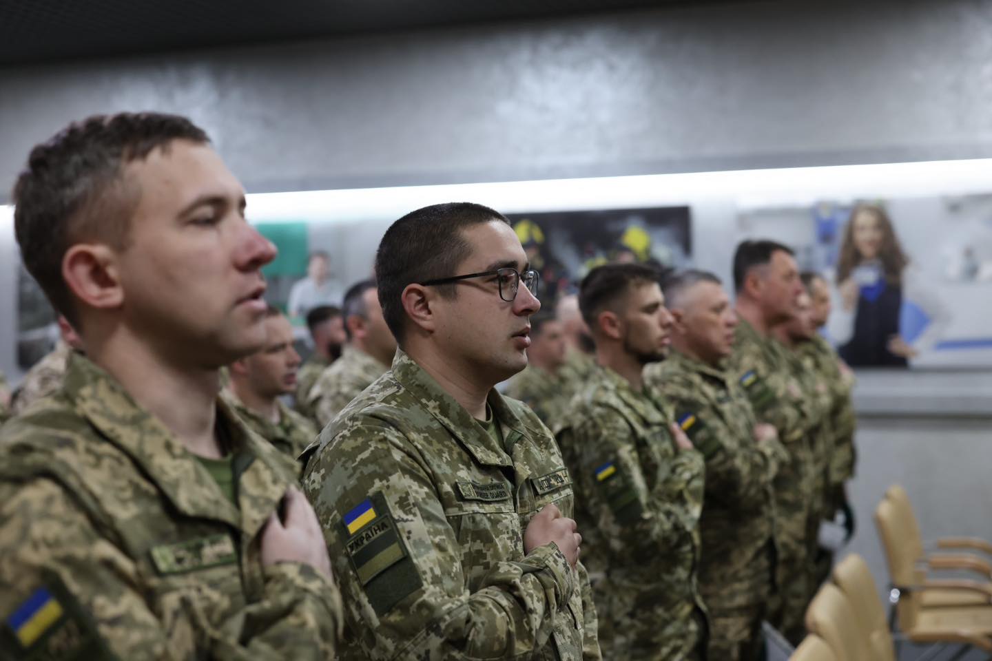 Фото до матеріалу: Чотирьох волинських прикордонників нагородили державними орденами за мужність на сході