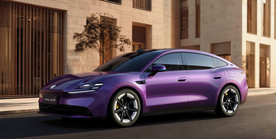 Фото до матеріалу: Новий MG 07: дешевий аналог Porsche Taycan з'явився на офіційних фото