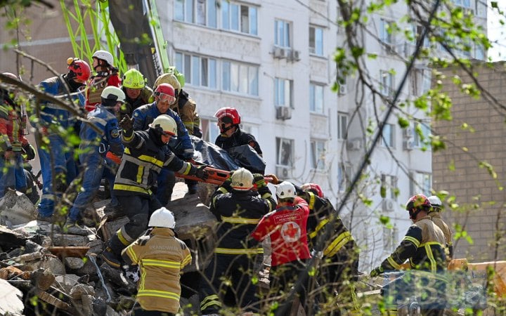Фото до матеріалу: Головне за ніч та ранок четверга, 14 травня: ракетні удари по Києву, понад 240 боєзіткнень, взяття під варту Єрмака
