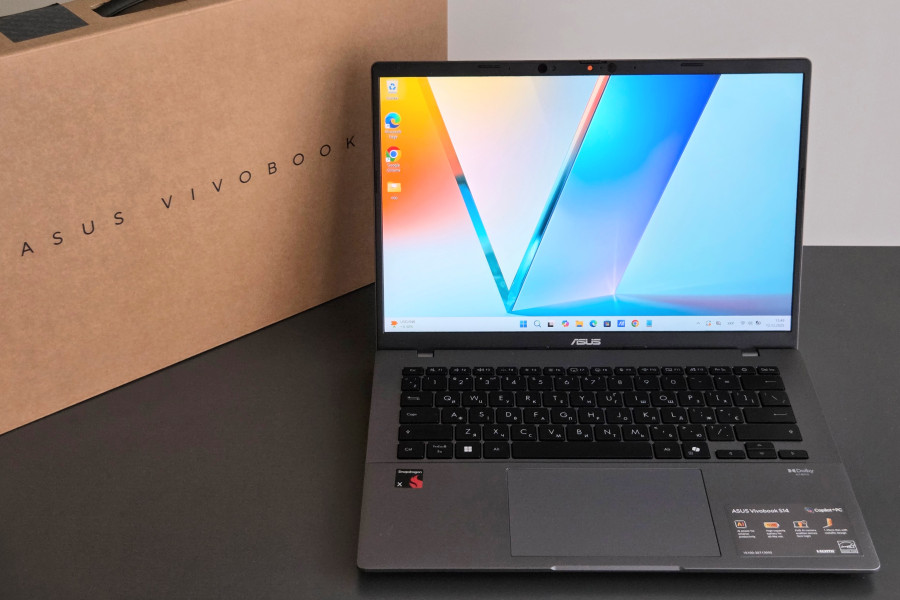 Фото до матеріалу: ASUS Vivobook S14: новий Copilot+ PC з автономністю 14 годин для України