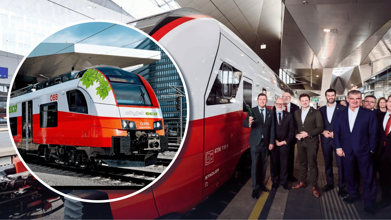 Фото до матеріалу: Відень запустив новий двоповерховий поїзд Cityjet: що нового для пасажирів