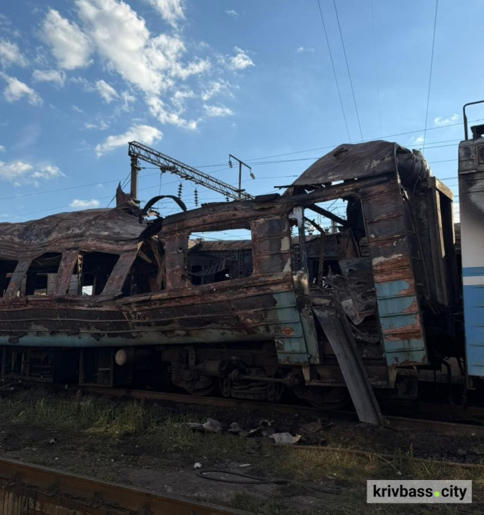 Фото до матеріалу: Росіяни атакували залізничну інфраструктуру на Дніпропетровщині: рух поїздів продовжується