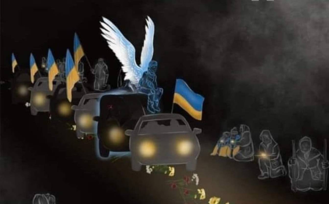 Фото до матеріалу: Жашківщина провела в останню путь Романа Осіпенка, оператора БПЛА з полку «Птахи Мадяра»