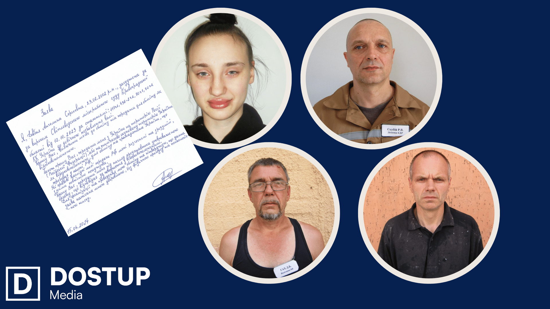 Фото до матеріалу: Чотири жителі Кіровоградщини, засуджені за держзраду, просять передати їх до Росії