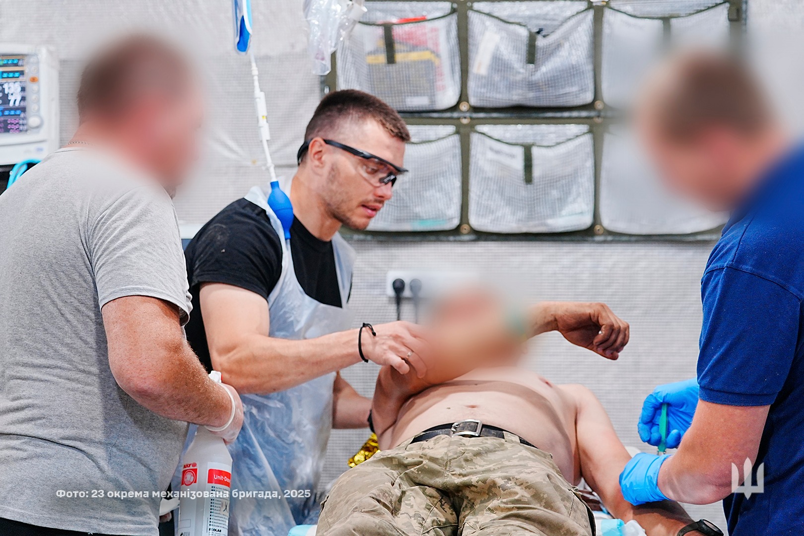 Фото до матеріалу: Військовий медик з Калинівки отримав третю нагороду за рік від Президента