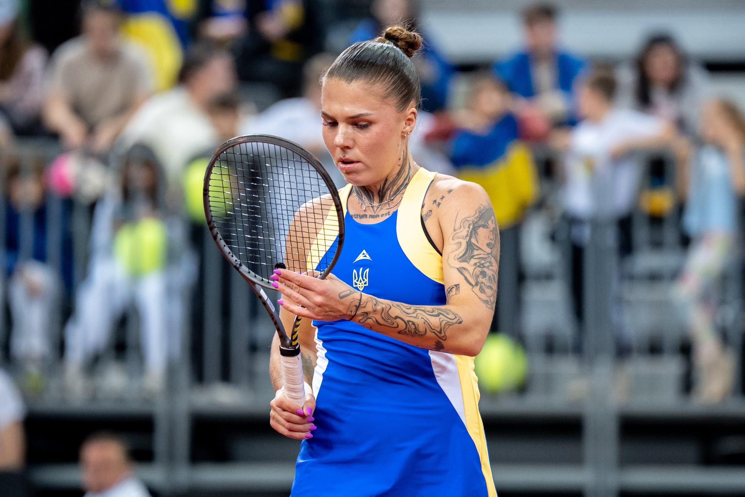 Фото до матеріалу: Олександра Олійникова отримала штраф від WTA за критику російських спортсменок