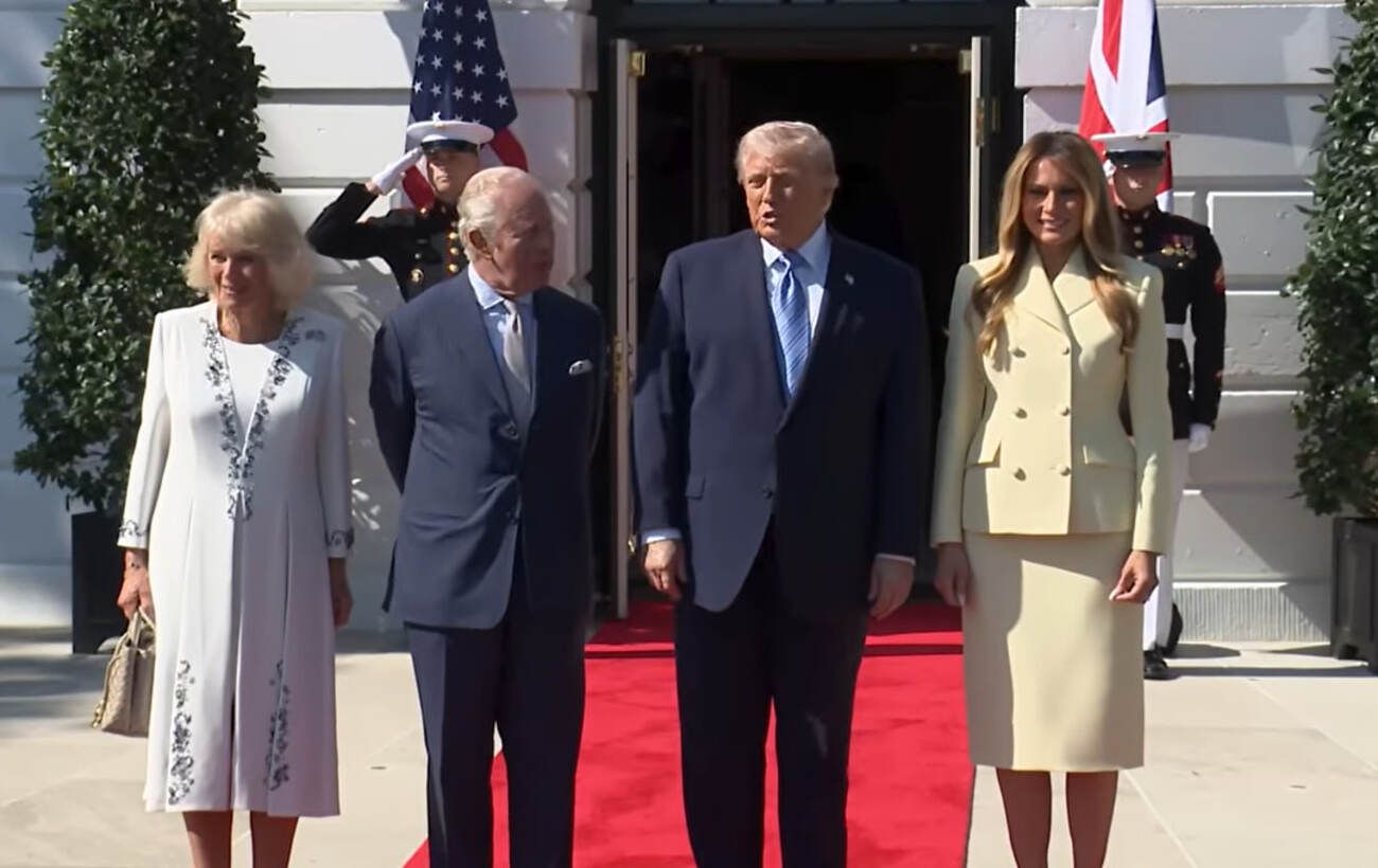 Фото до матеріалу: Король Чарльз III зустрівся з Дональдом Трампом у Білому домі