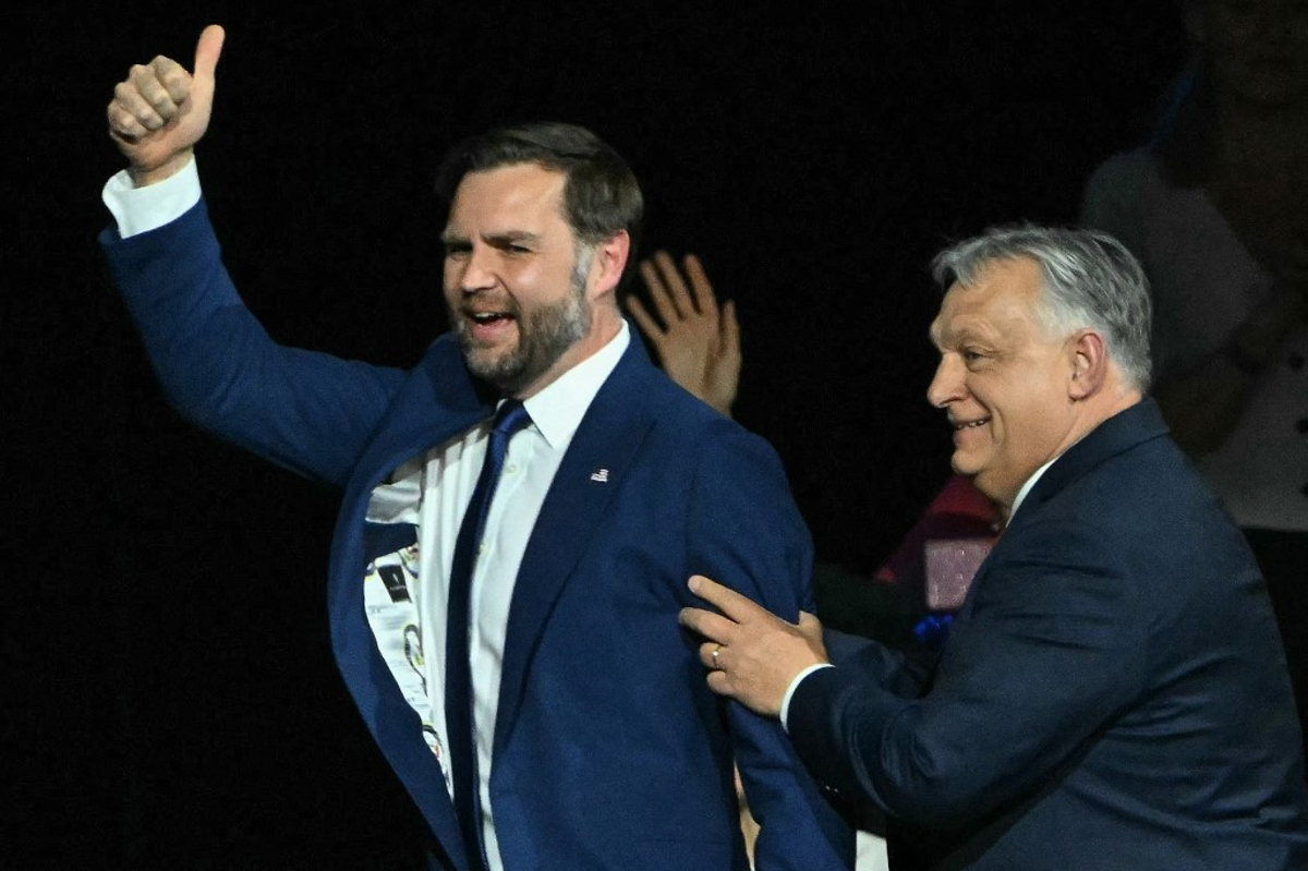 Фото до матеріалу: FACT-CHECK: Was US Vice President Vance Honest About Ukraine During His Hungary Visit?