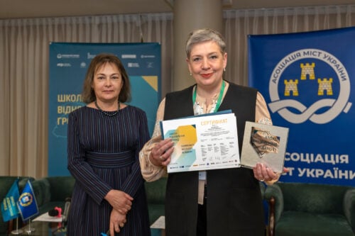 Фото до матеріалу: Хмельницька громада увійшла до числа найкращих проєктів відновлення в Україні