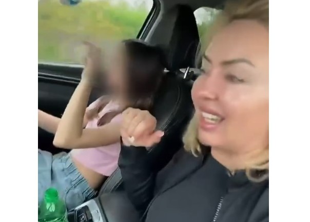 Фото до матеріалу: Депутатка Криворізької міськради оприлюднила відео, де її 11-річна донька керує автомобілем