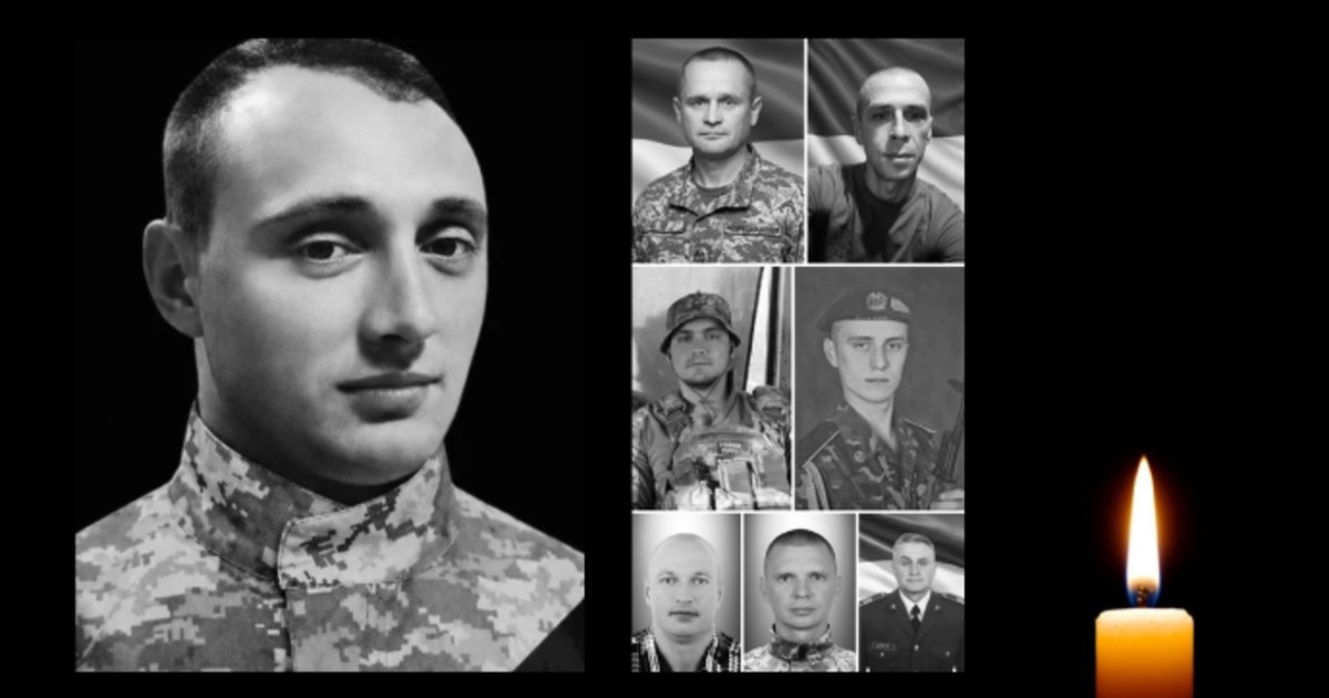 Фото до матеріалу: На Львівщині проводять останню земну дорогу вісьмох полеглих захисників