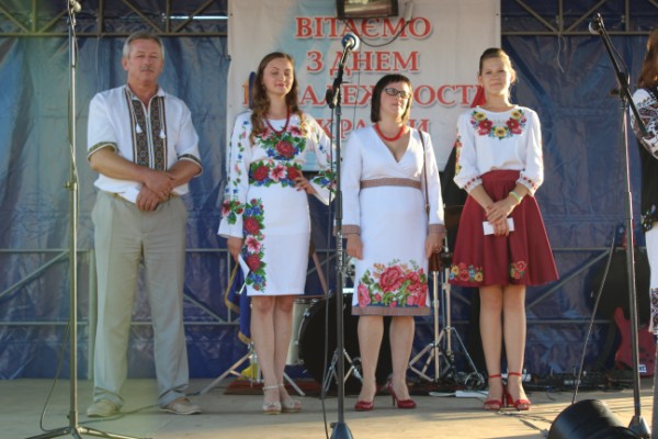 Фото до матеріалу: Жовківщина урочисто відсвяткувала 25-річчя Незалежності України