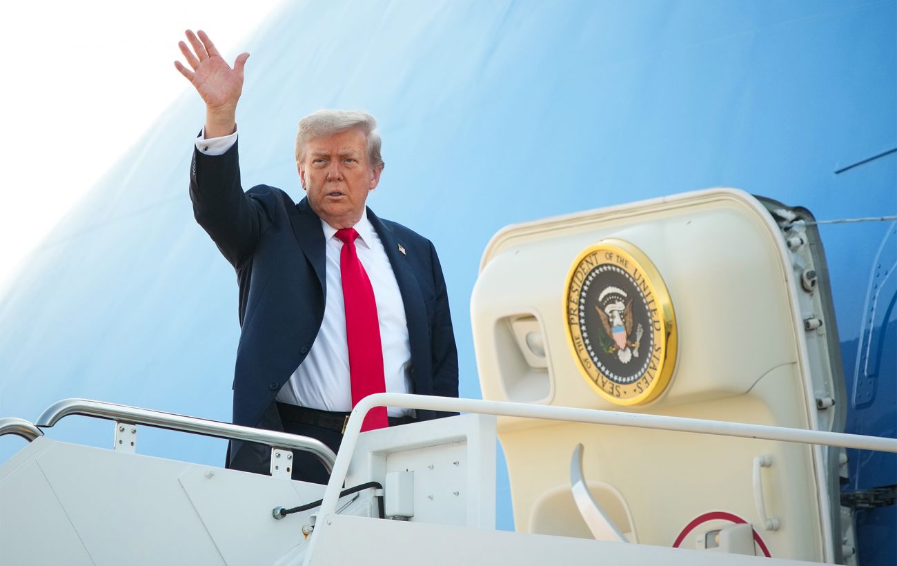Фото до матеріалу: Трамп прибув до Китаю: історичний саміт про Іран, Тайвань та технології