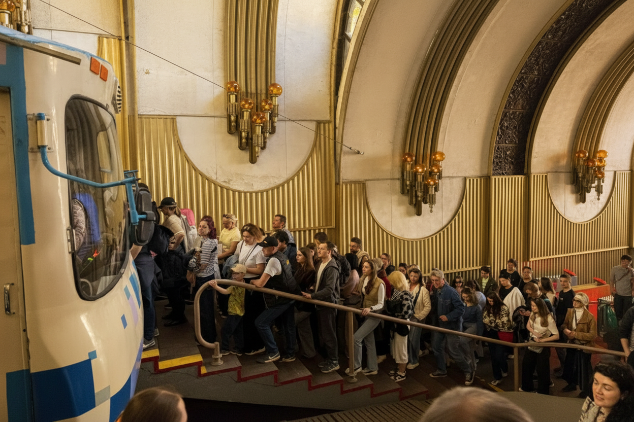 Фото до матеріалу: Ремонт фунікулера в серпні: Київ втрачає 2 млн грн