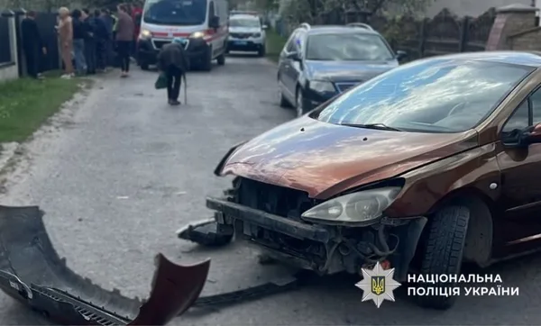 Фото до матеріалу: Два ДТП з мотоциклістами на Львівщині: двоє постраждалих потребують лікарняного лікування