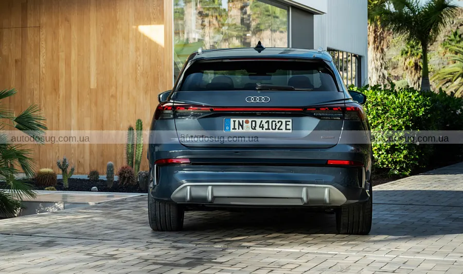 Фото до матеріалу: Audi Q4 e-tron отримала масштабне оновлення: що змінилося в електричному кросовері