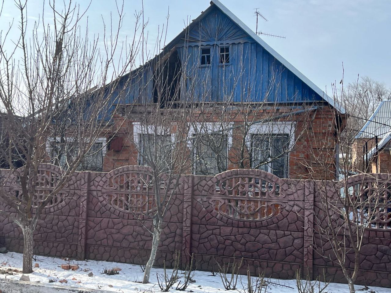 Фото до матеріалу: Нікопольський район зазнав 10 атак російських військ у річницю початку війни