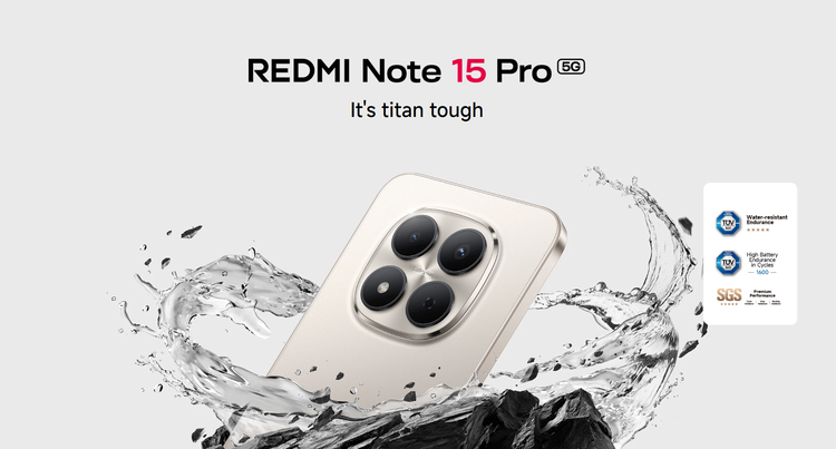 Фото до матеріалу: Серія Redmi Note 15 пройшла випробування на міцність: що показали тести Titan Lab
