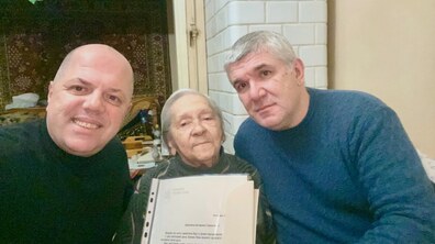 Фото до матеріалу: Катерина Ковальова відсвяткувала столітній ювілей у Львові