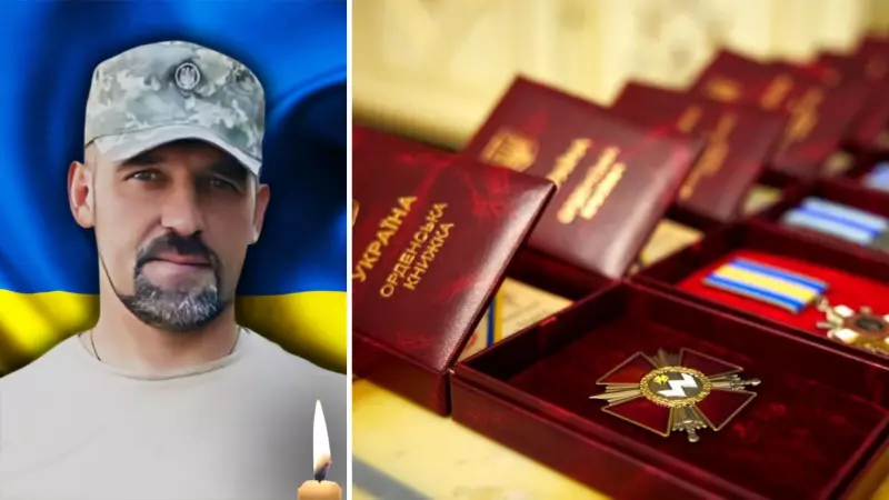 Фото до матеріалу: Лейтенанта Івана Варчука із Сокирян посмертно нагородили орденом Богдана Хмельницького