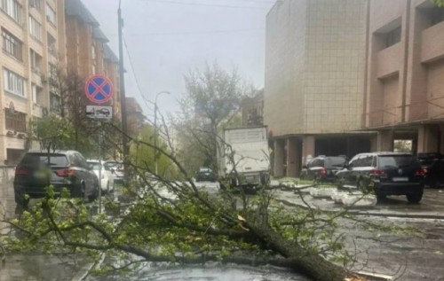 Фото до матеріалу: Смертельна негода в Україні: двоє загиблих, знеструмлені міста та загроза заморозків