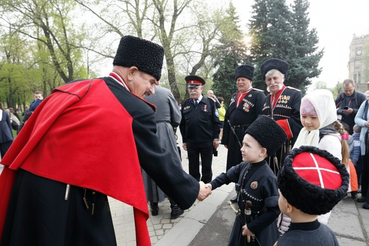 Фото до матеріалу: Росія відкриває козацькі класи з військовою підготовкою на окупованих територіях