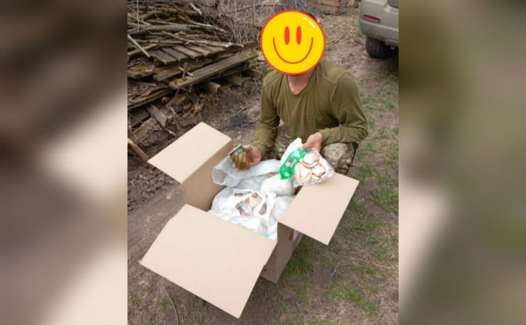 Фото до матеріалу: Бійці 47-ї бригади отримали гуманітарну допомогу від мешканців Решетилівки