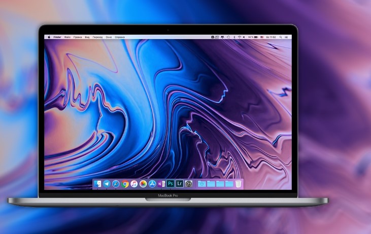 Фото до матеріалу: Apple оновила шпалери для MacBook Pro: нові дизайни та технічні деталі