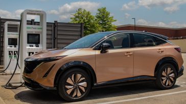Фото до матеріалу: Оновлений Nissan Ariya з'явився в Європі: ціни стартують від 58 840 євро