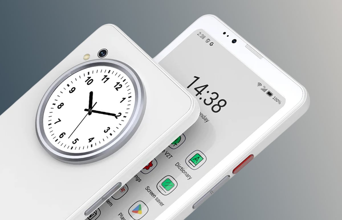 Фото до матеріалу: Bigme представила смартфон HiBreak Dual з двома дисплеями: кольоровий E-Ink та круглий екран на задній панелі