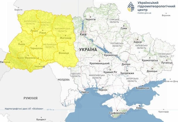 Фото до матеріалу: Погода в Україні 8 травня: спека до +28°C та грози на заході