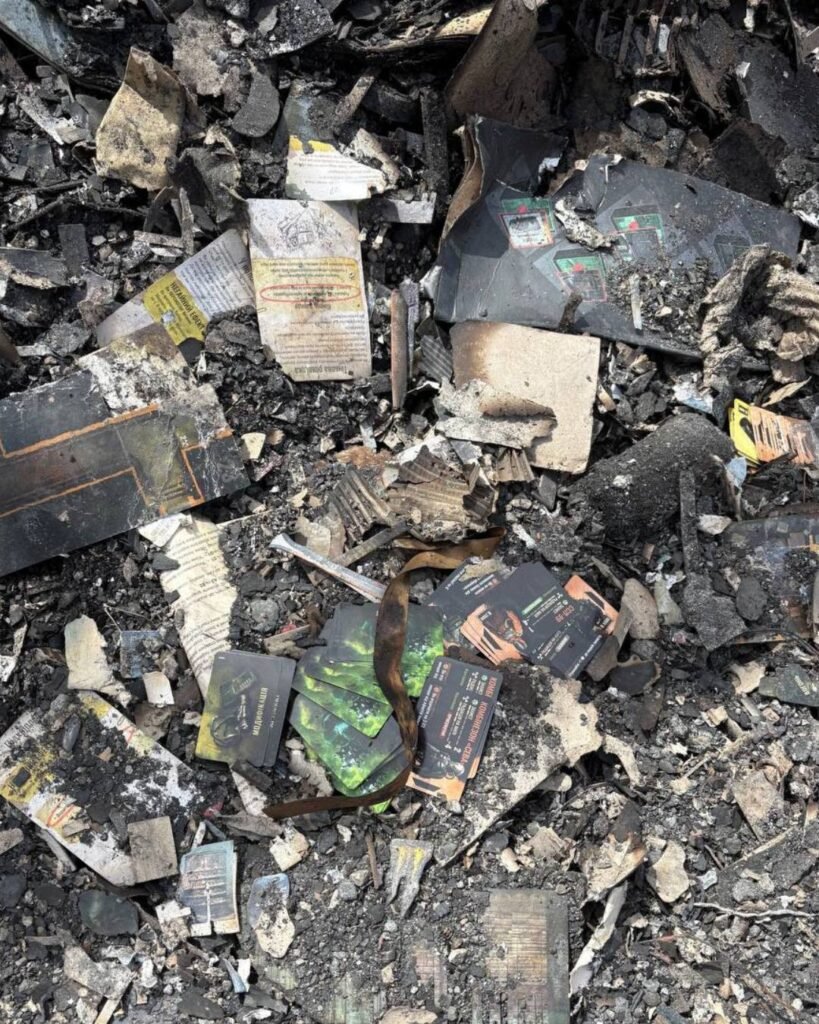 Фото до матеріалу: Наклад настільної гри S.T.A.L.K.E.R. згорів: магазин «Ігромаг» повідомив про пожежу