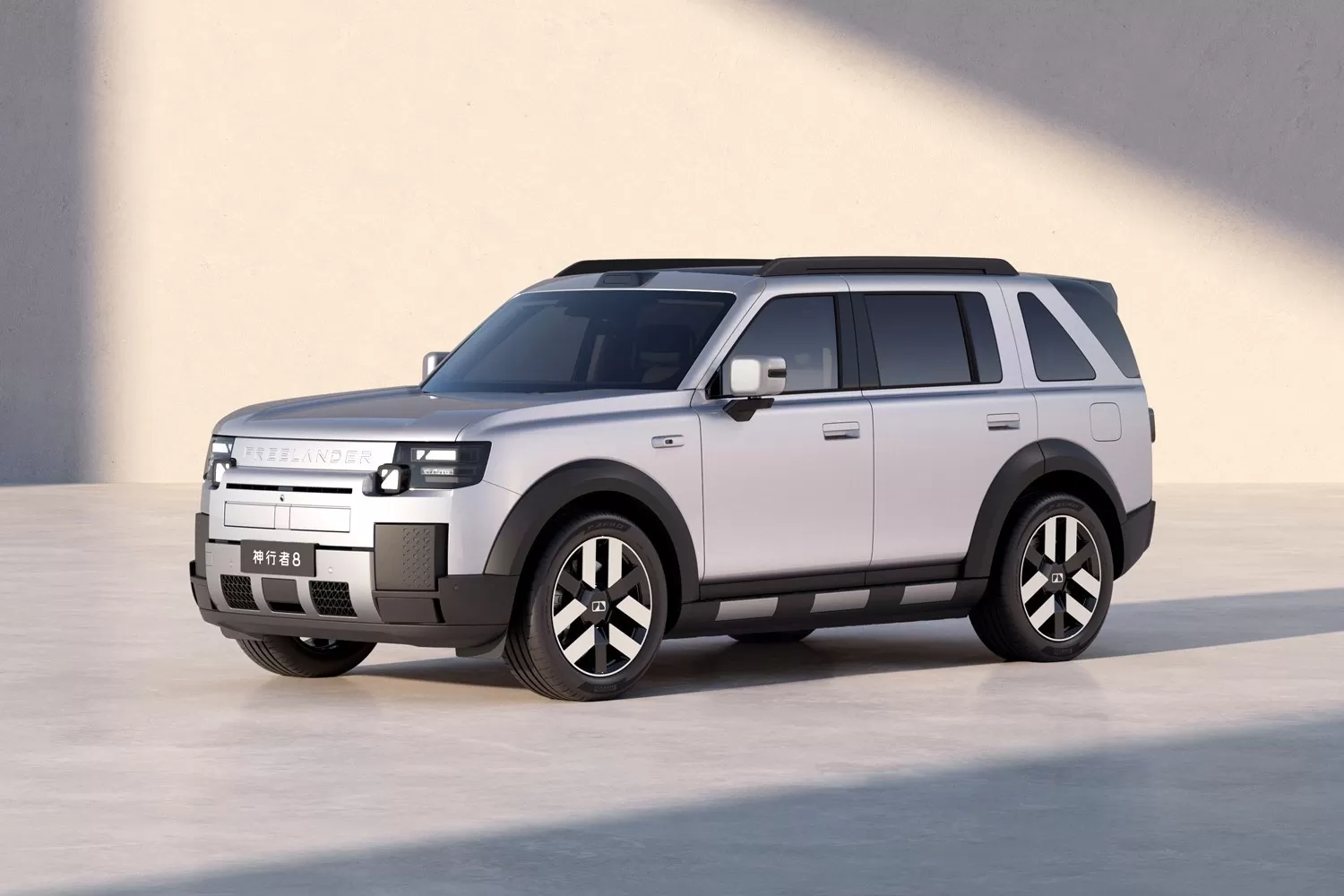 Фото до матеріалу: Електромобіль та гібрид: позашляховик Freelander 8 показали на офіційних фото