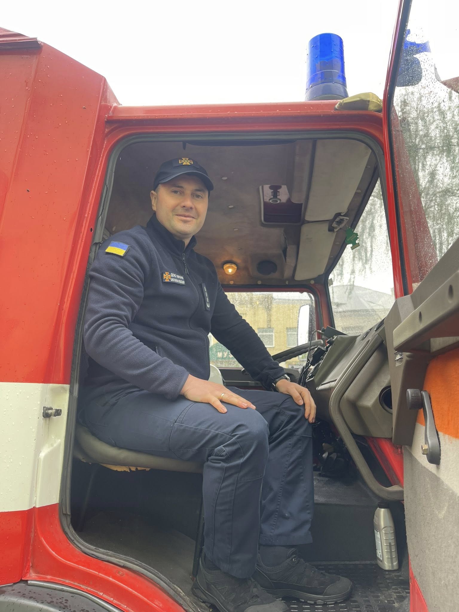 Фото до матеріалу: Села Білосток та Кробія зміцнили безпеку: польські партнери передали пожежний автомобіль