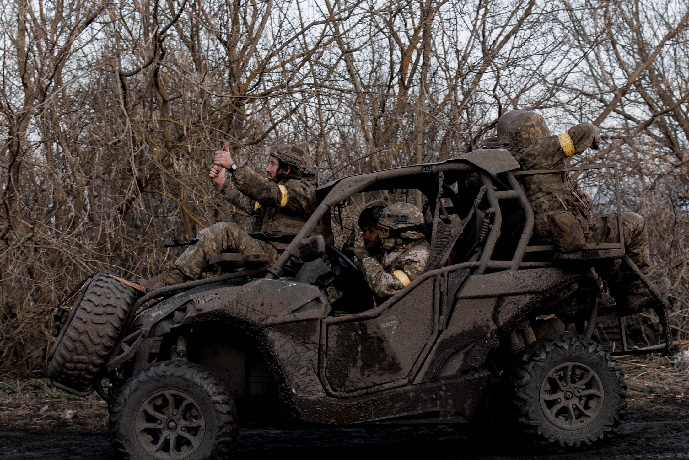 Фото до матеріалу: На Вовчанському напрямку завершили ротацію бійців 57-ї бригади після 154 днів оборони