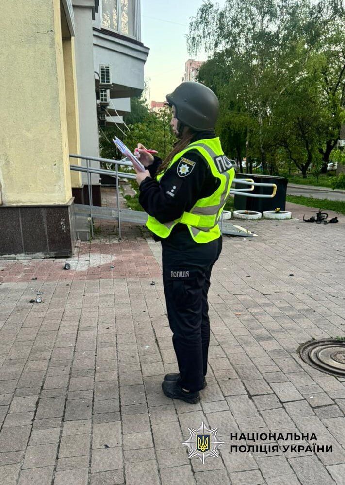 Фото до матеріалу: РФ атакувала Київ ударними БпЛА: зафіксовано падіння уламків