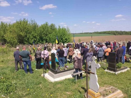 Фото до матеріалу: Судилківська громада прощається з Героєм-Захисником Павлюком Павлом