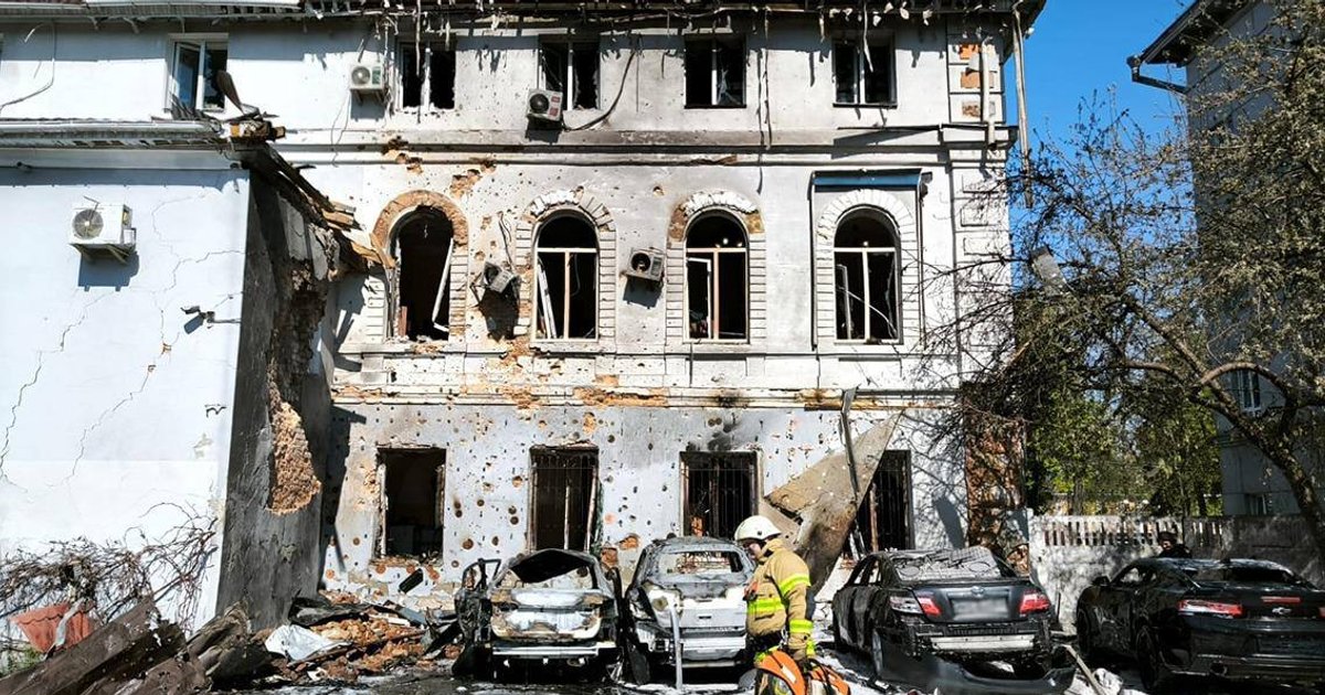 Фото до матеріалу: Обстріл України 5 травня: десятки поранених і загиблі, кадри наслідків у регіонах
