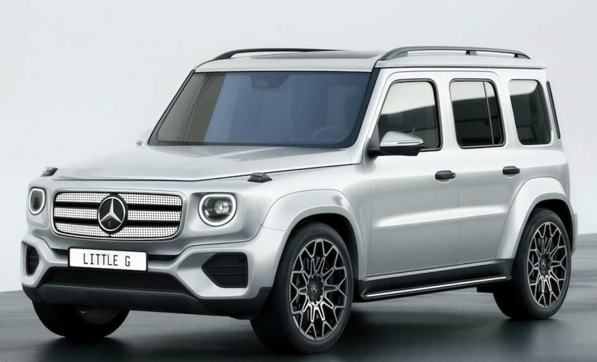 Фото до матеріалу: Mercedes-Benz розробляє компактний SUV у стилі G-Class