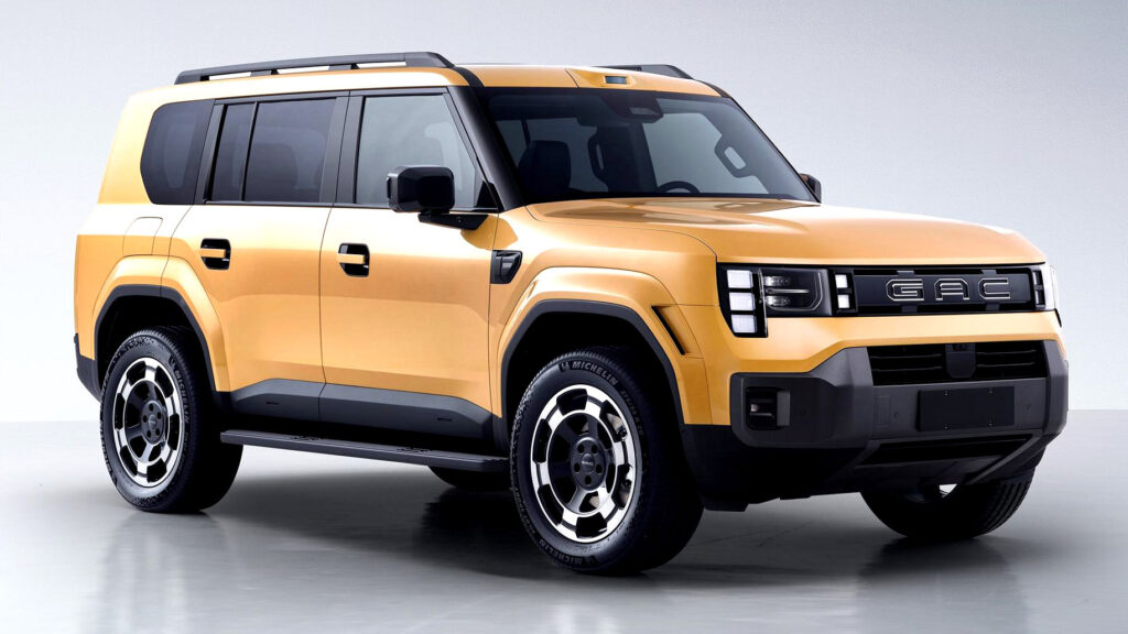 Фото до матеріалу: Новий позашляховик Trumpchi нагадує Land Cruiser у стилі Defender