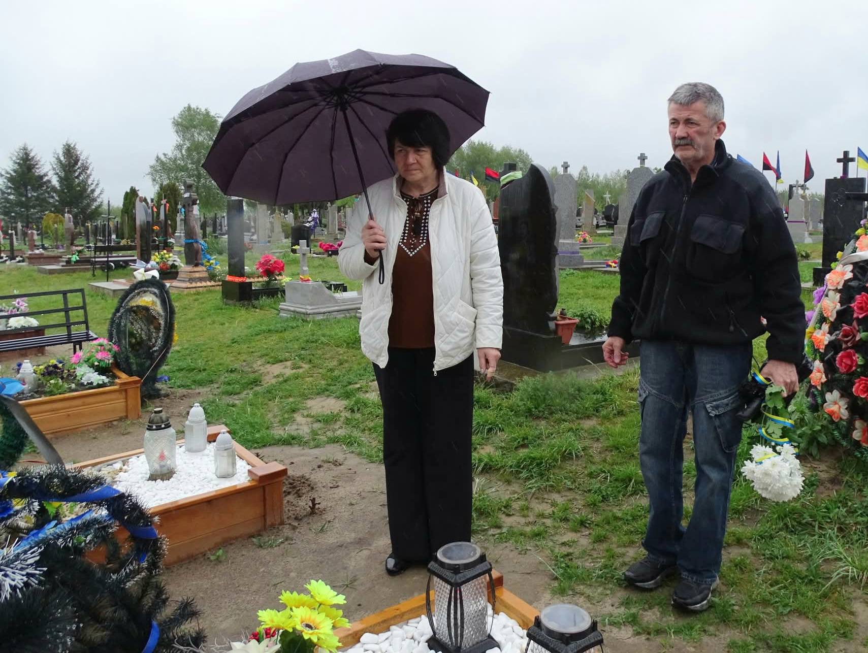 Фото до матеріалу: У Турійську вшанували пам'ять полеглого захисника Михайла Ткачука