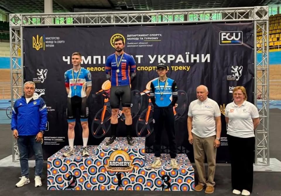 Фото до матеріалу: Велосипедист з Черкас став призером Чемпіонату України