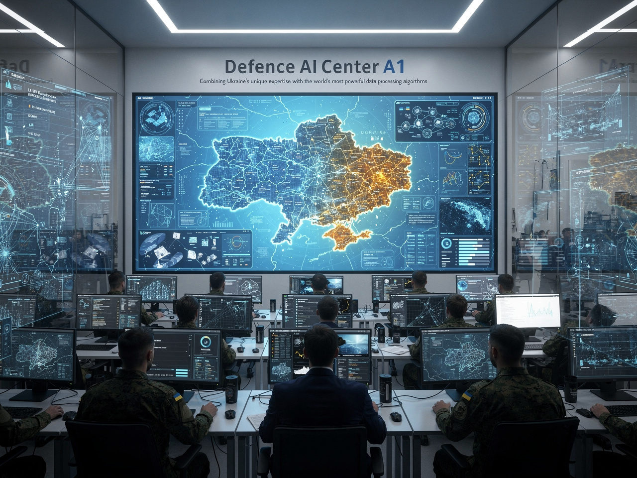 Фото до матеріалу: Україна та Palantir запускають ШІ для повного контролю неба та землі
