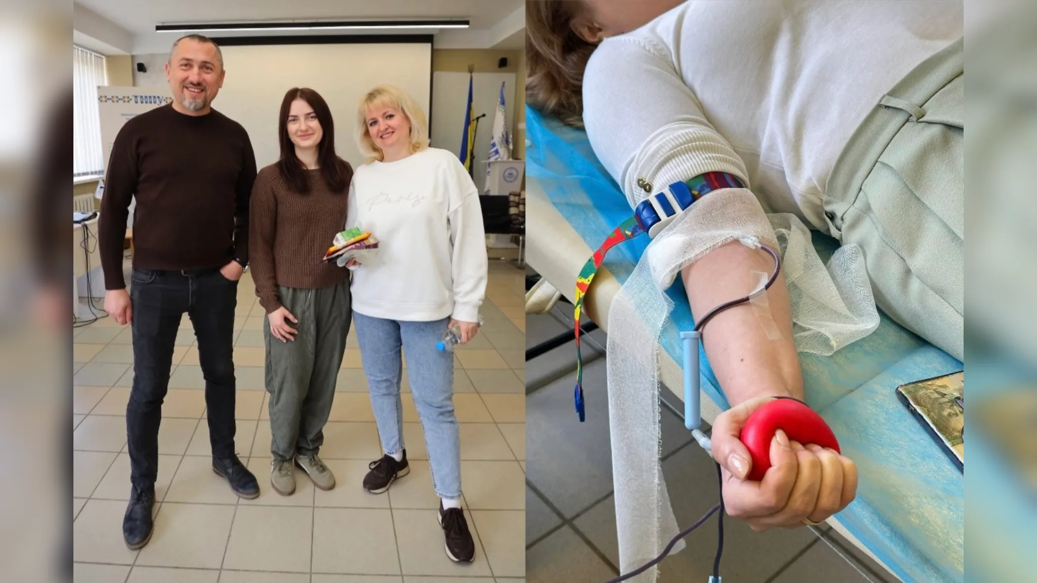 Фото до матеріалу: У Тернополі 41 донор долучився до здачі крові на честь Володимира Брославського