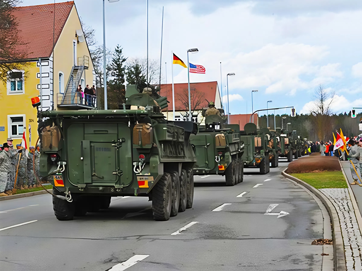 Фото до матеріалу: США почали виводити бригаду Stryker з Німеччини: що це означає для регіону